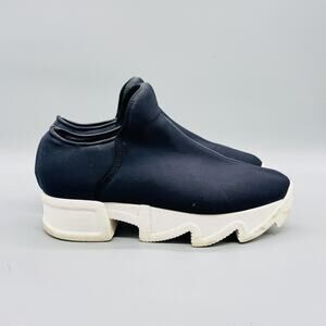 IRi Shoes Womens 9 Black Neoprene Slip On Platform Low Top Sneakers Comfort